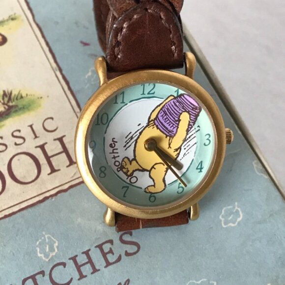 Rare Ingersoll Classic Winnie the Pooh Watch Oh Bother Disney with Original Box - Picture 1 of 9